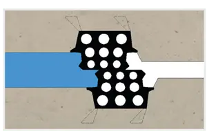 Tunnel Segment Gasket Pressure Test with Offset