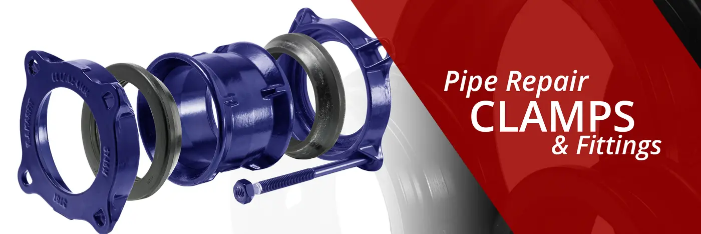 PIPE REPAIR CLAMPS BANNER