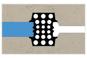 Tunnel Segment Gasket Pressure Test with No Offset