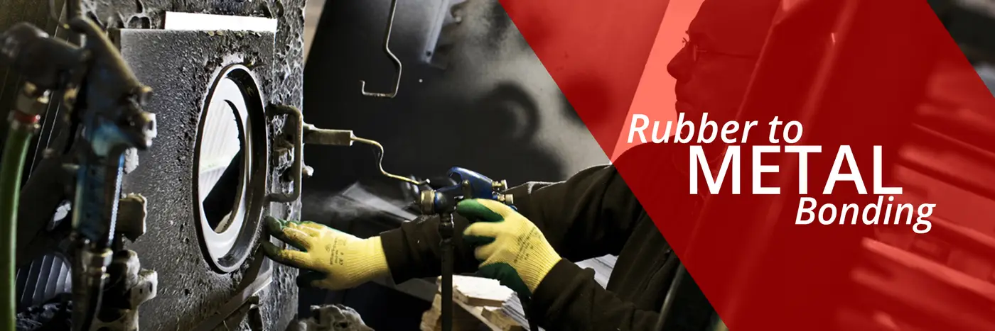 RUBBER TO METAL BONDING BANNER